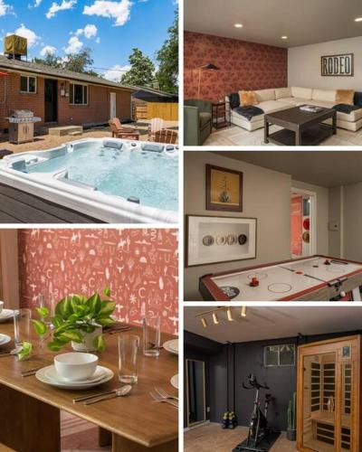 Arvada House | NEW Modern, Luxury Home with Hot Tub, Gym, Sauna, and 12 Minutes to Denver
