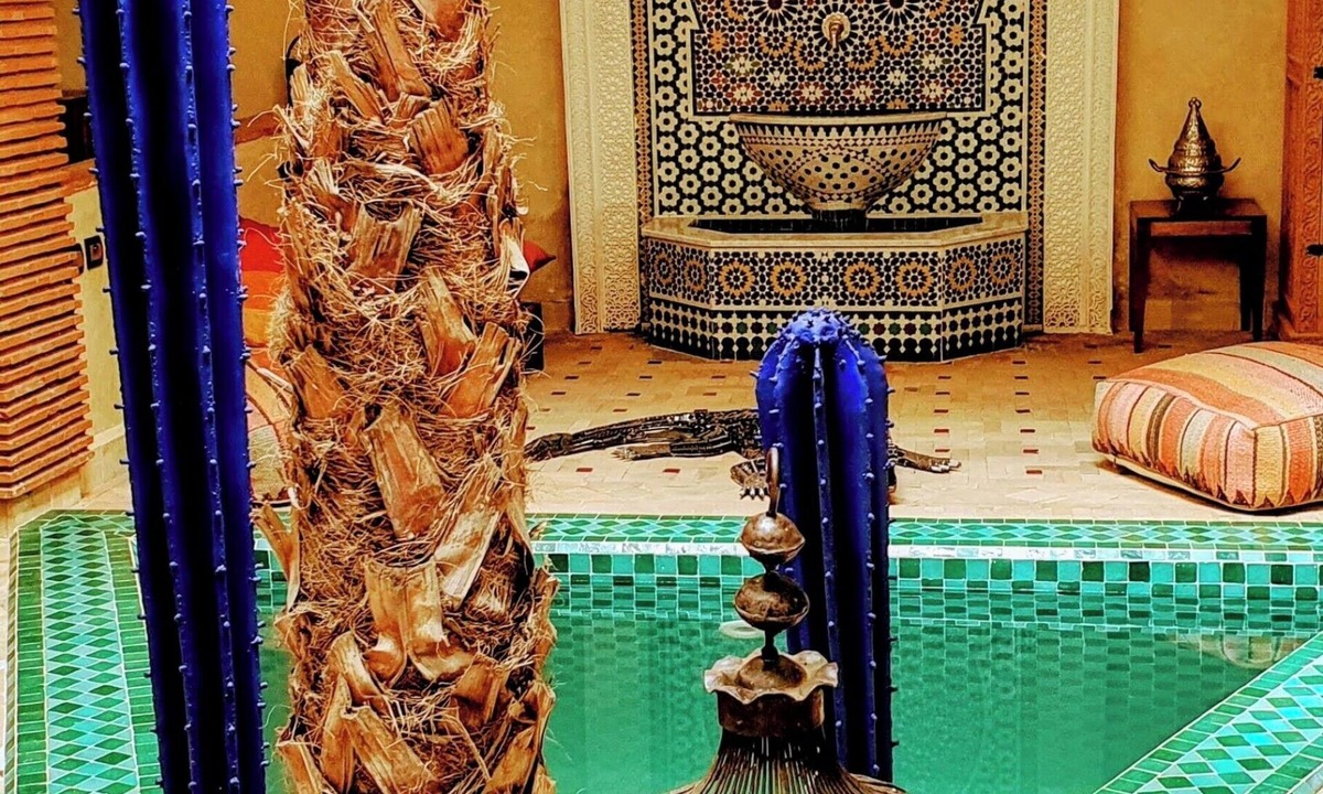 Bab Doukkala House | ❤️ New on Abritel! 🌵 Riad Dar Cactus Bleu 🌵, Marrakech medina