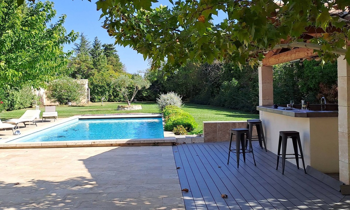 Plan-d'Orgon Other | New : Provencal Mas with swimming pool, Outdoor kitchen, large wooded grounds