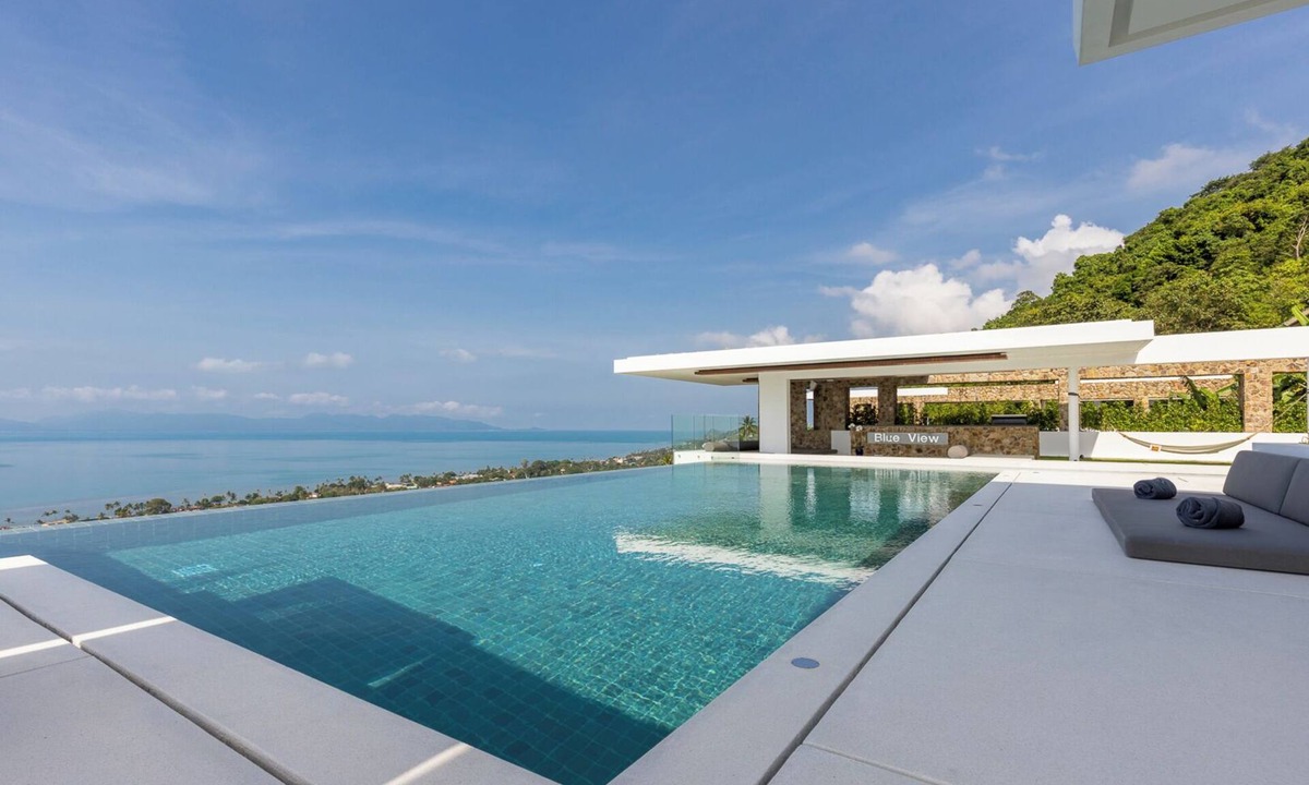 Bang Po Villa | Newly Opened Villa Blue View Luxe: Panoramic Sea Views in Bang Por - Koh Samui