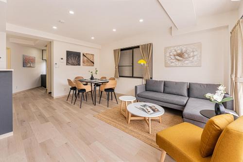 Kita Villa | Newly opened within walking distance of the station Spacious dining area Direct access to Ueno Akihabara Tokyo and Yokohama Private rental for 9 people