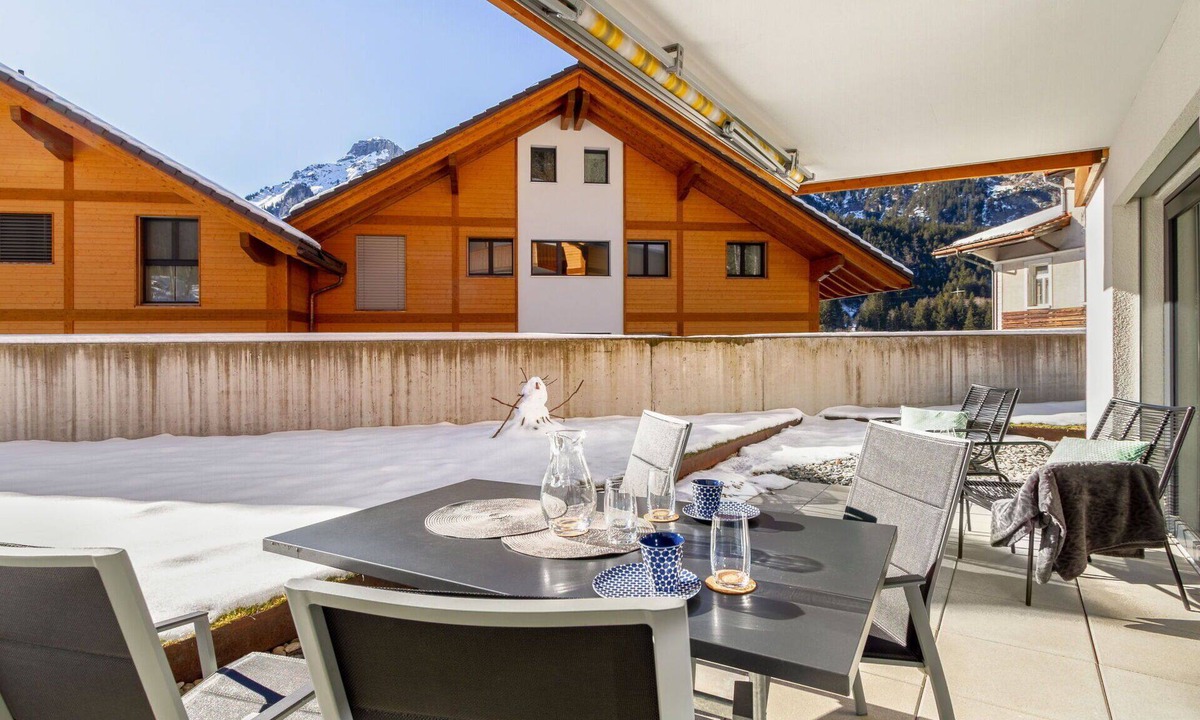Blausee Apartment | Nice apartment for 4 guests with WIFI, TV, terrace and panoramic view