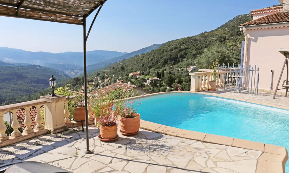 Bendejun Villa | Nice Côte d’Azur: Peacefull villa with private pool, stunning view and aircon