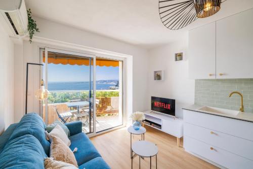 Lazaret Apartment | Nice Renting - CARNOT - Escape to French Riviera Terrace with Sea View