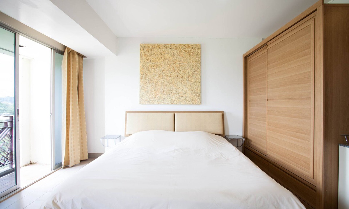 Chang Khlan Apartment | Night Bazaar Road - 40 Sqm - 7th Floor - King Size + Single Bed - Work-From-Home