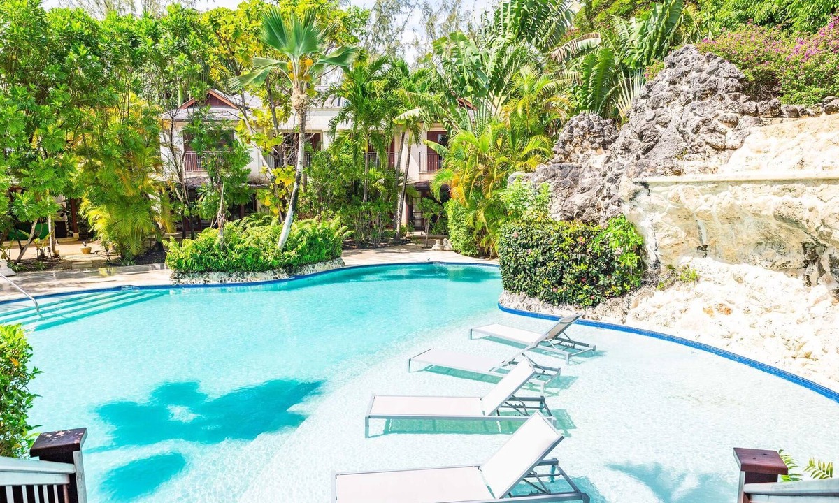 Gibbs Bay Apartment | No 6 Claridges in St Peter by Personal Villas - Modern Villa with Swimming Pool and Waterfalls