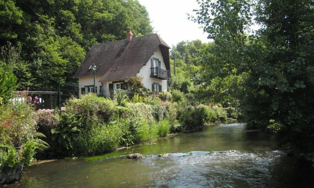 Le Mesnil-Amand Cottage | Norman Getaway: House with Fireplace and Private Garden