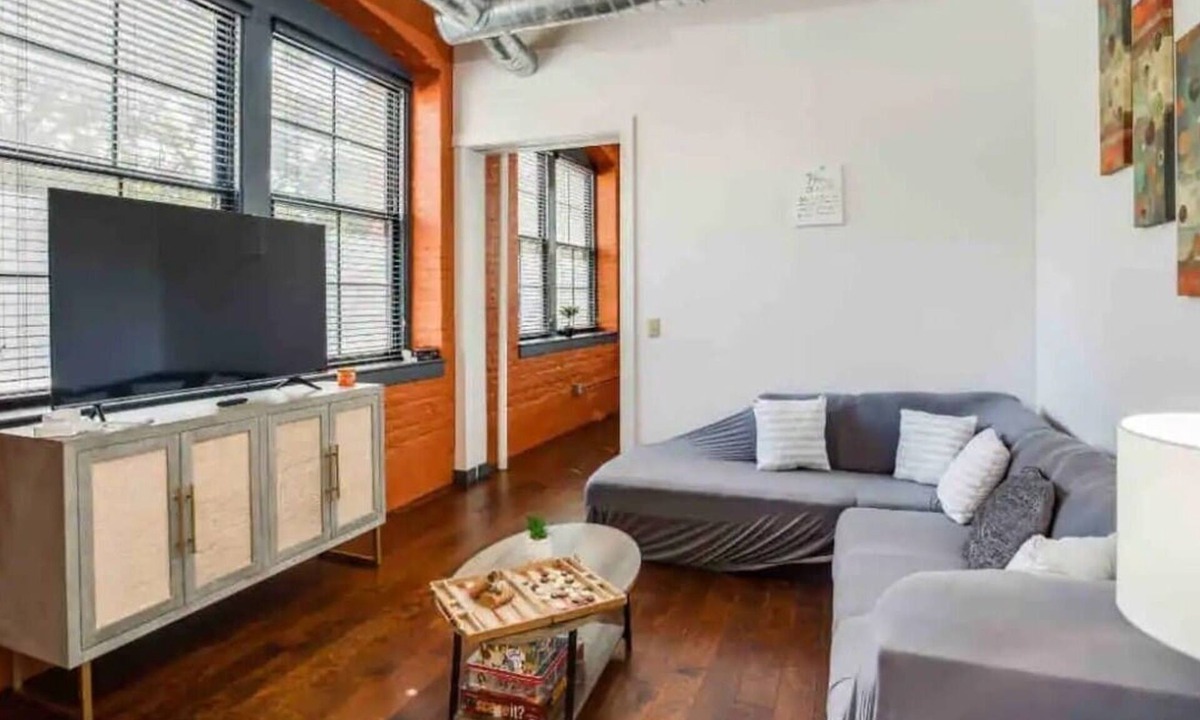 Rochester Apartment | NY Style Loft with King Bed