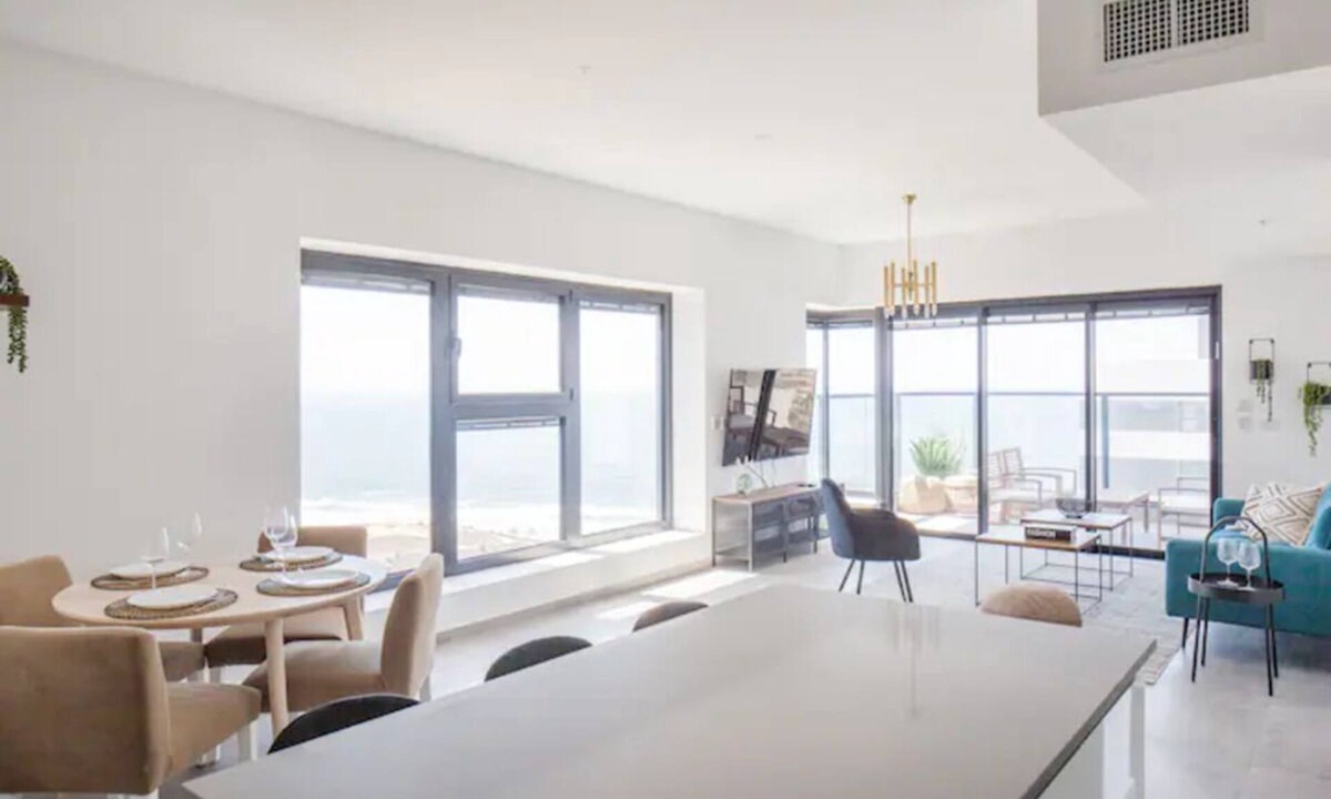 Bat Yam Apartment | O&O Group-Magical 4BR Panoramic Sea View