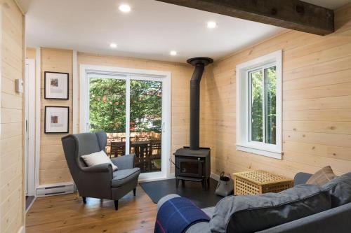 Saint-Calixte Ski Chalet | Oasis de paix sous les arbres, avec accès au quai, à 1h de Montréal