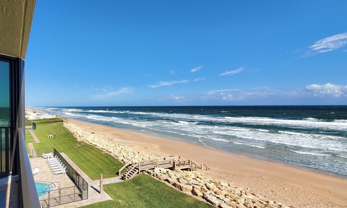 Bethune Beach Condo | Ocean front condo on no drive beach at Chadham by the Sea
