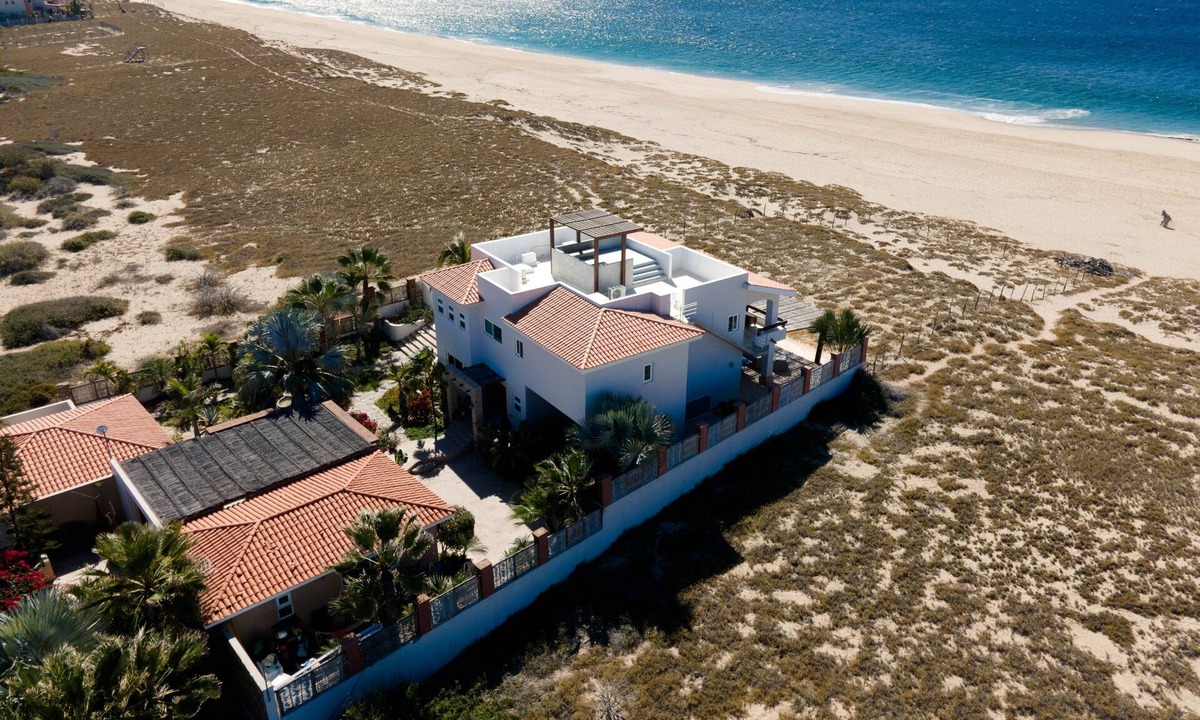 Todos Santos House | Ocean front villa that has been recently remodeled.