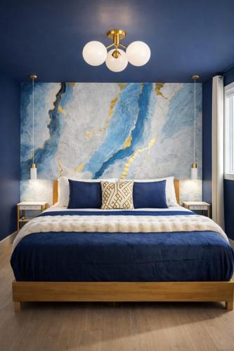 Langford Apartment | Ocean-Inspired Art Suite