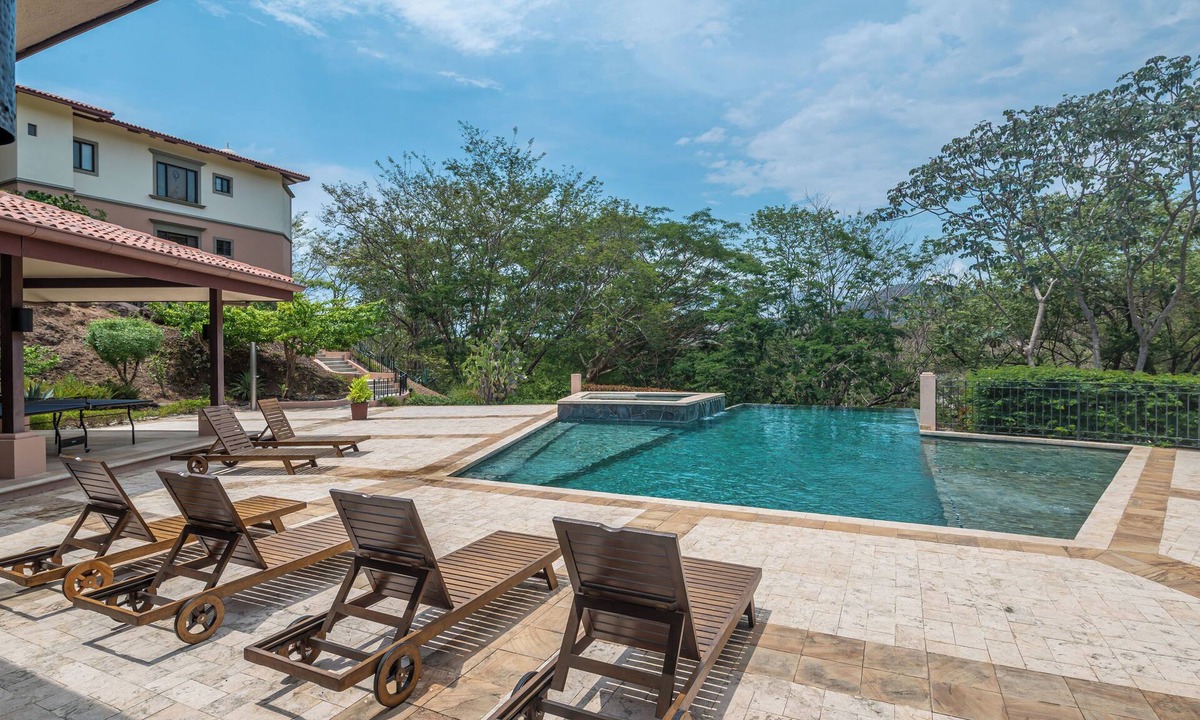 Playa Conchal Apartment | Ocean view condo with garden terrace in beautiful Reserva Conchal