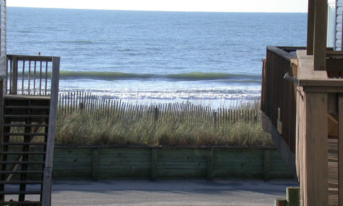 Surfside Beach House | Ocean view! Just 77 Steps To The Beach! Over 150 10 star reviews.