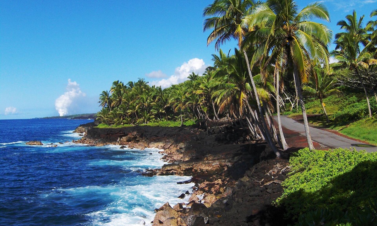 Pahoa House | OCEAN View large home close to BEACH on 3 private landscape acres.