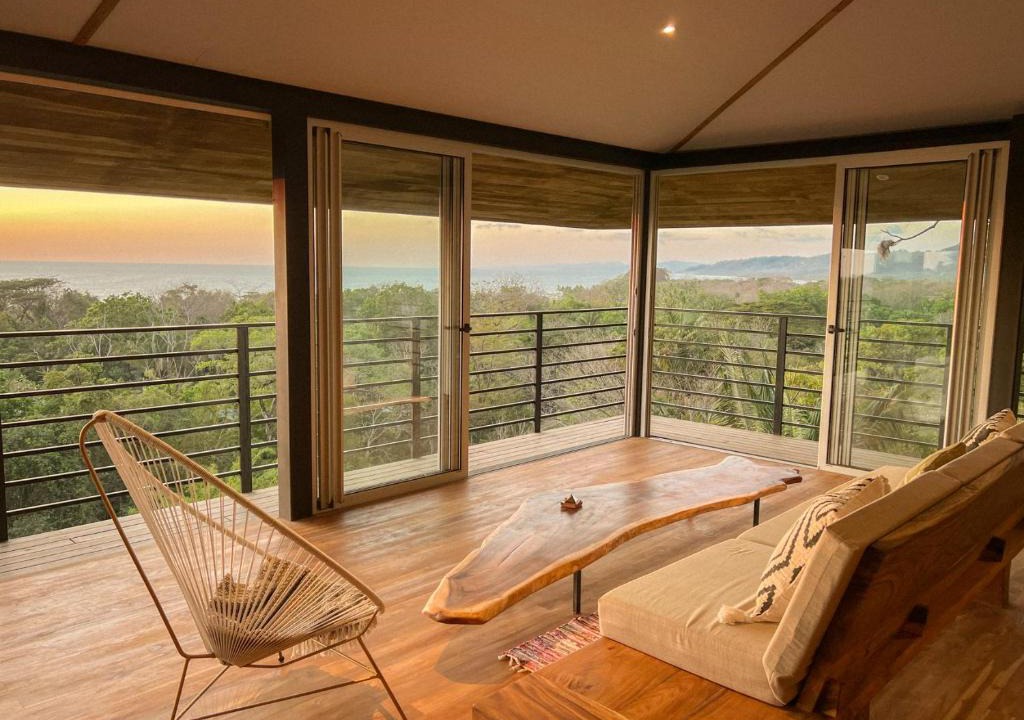 Mal Pais House | Ocean View Modern Jungle Vacation Home - Walking Distance to Playa Mal Pais