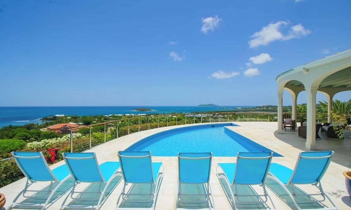 Testman House | Ocean View Villa with Buck Island Views