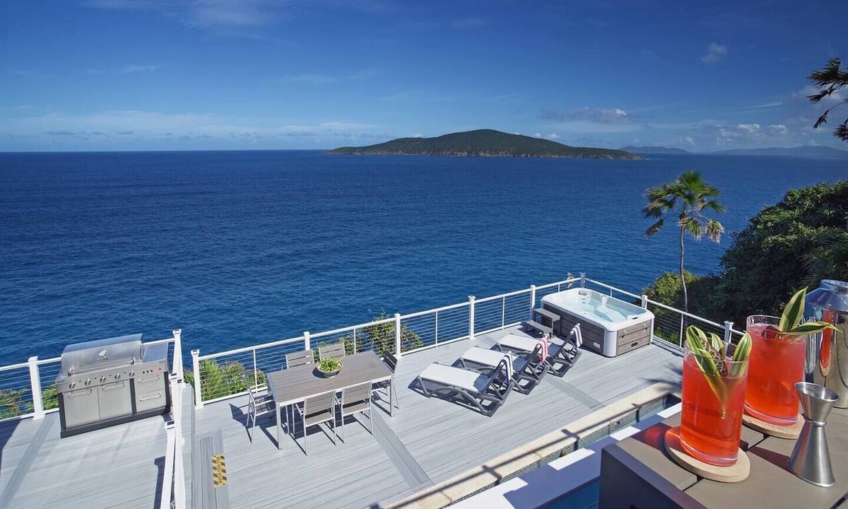 Peterborg Villa | Ocean Views & Breezes, Pool, Hot Tub, Huge Deck