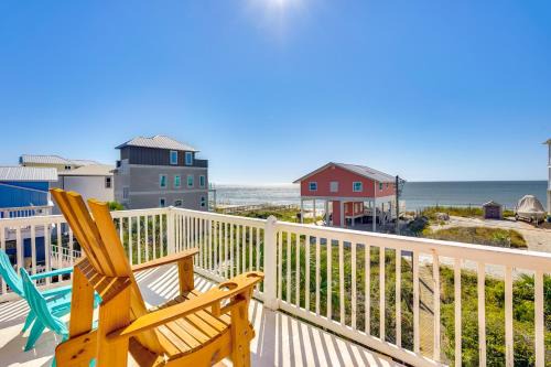 Cape San Blas House | Ocean Views + Deck: Family Home, Steps From Beach