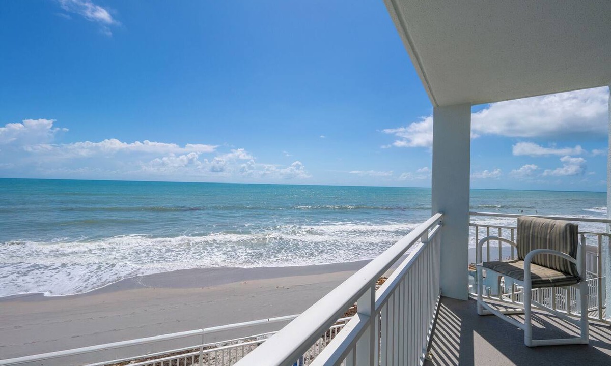 Satellite Beach Condo | Oceanfront 2BR Condo w/Balcony & Panoramic Atlantic Views, Unit 226