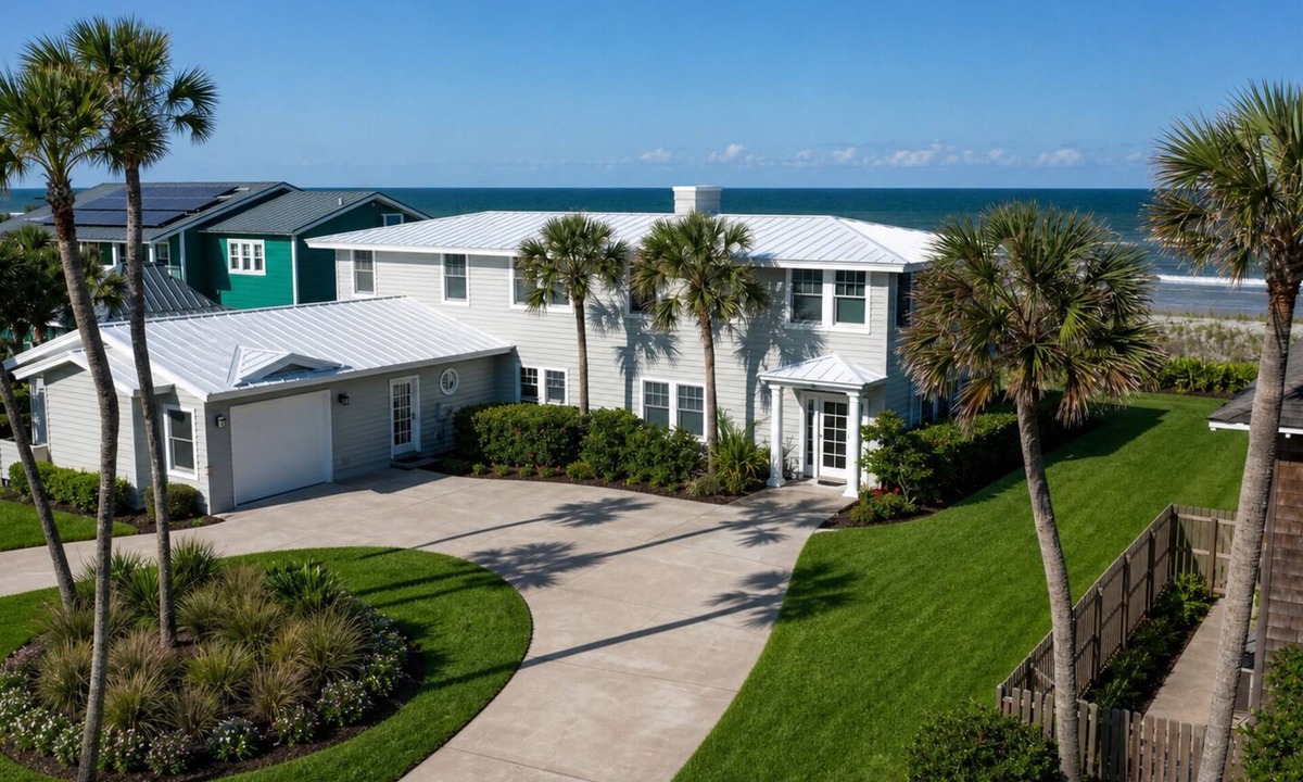 Ponte Vedra Beach House | Oceanfront 5BR Beach House Old Ponte Vedra Direct Beach Access