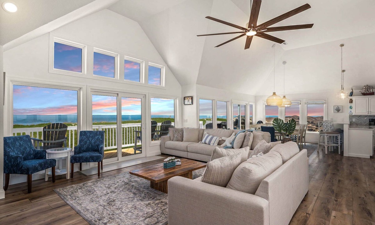 Rodanthe House | Oceanfront 6BR Pool, 2 Hot Tub Private Beach Games