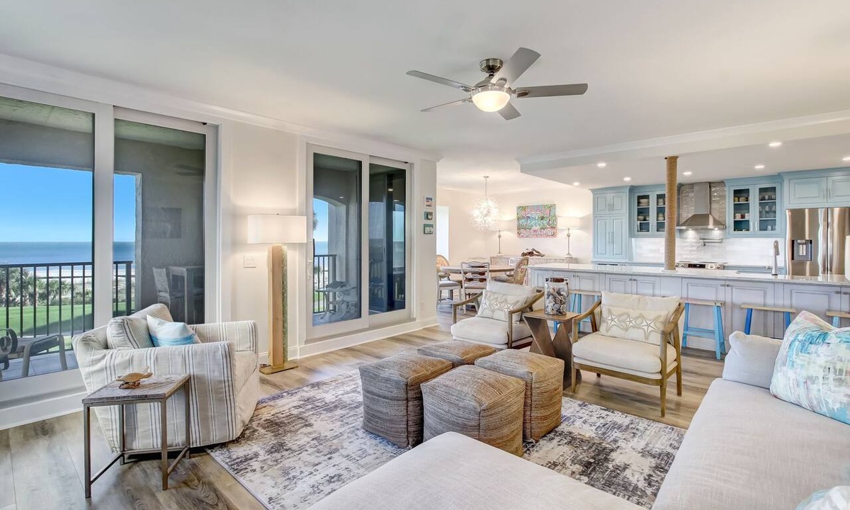 Fernandina Beach Condo | Oceanfront | Completely Renovated | Luxury 3rd Floor Sea Dunes Villa