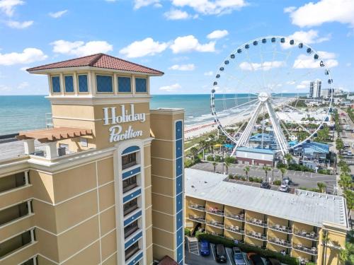 Downtown Myrtle Beach Hotel | Oceanfront Gem Holiday Pavilion 1BR Walk to Boardwalk