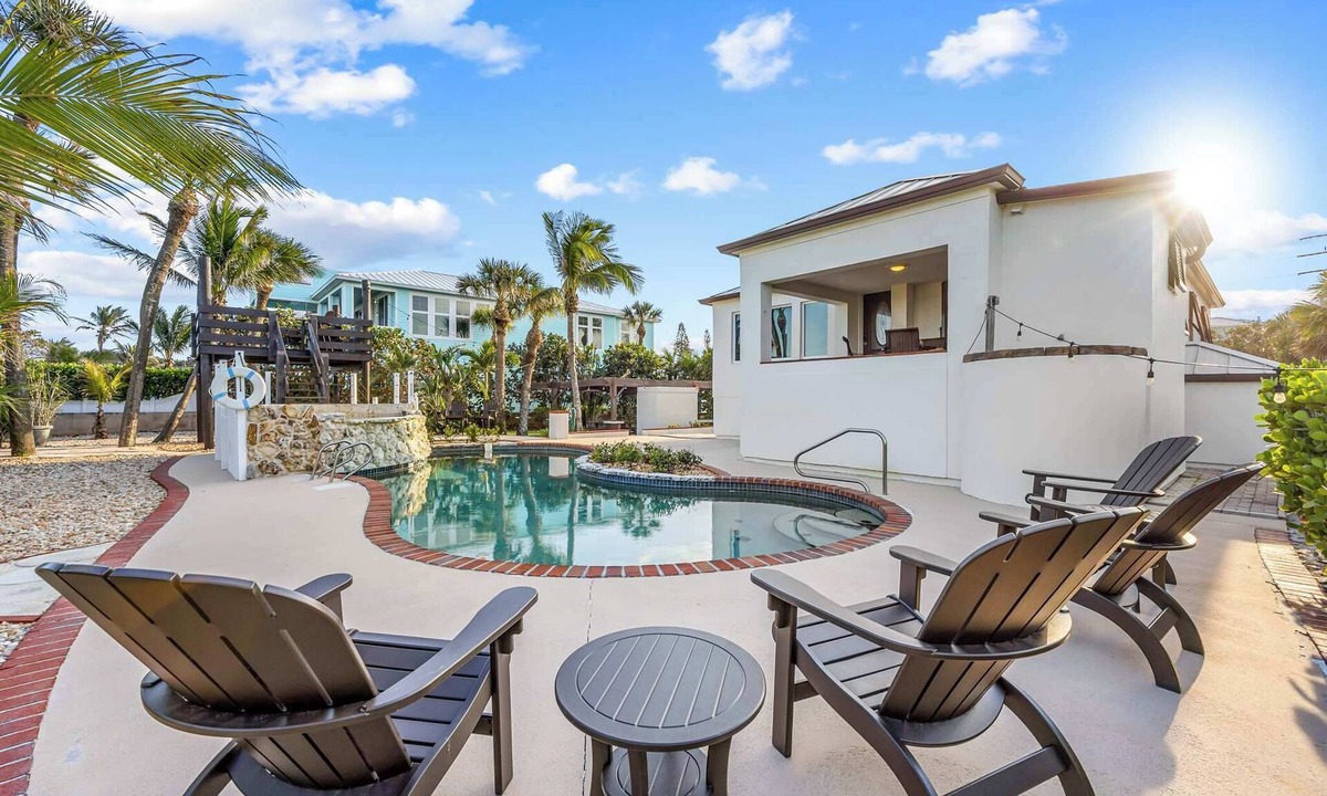 Cocoa Beach House | Oceanfront home w/backyard & pool