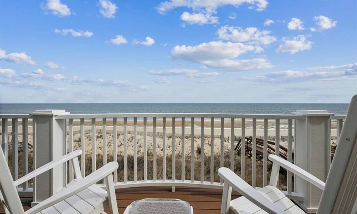 Bethany Beach House | Oceanfront Home w/Private Beach, Decks & Hot Tub