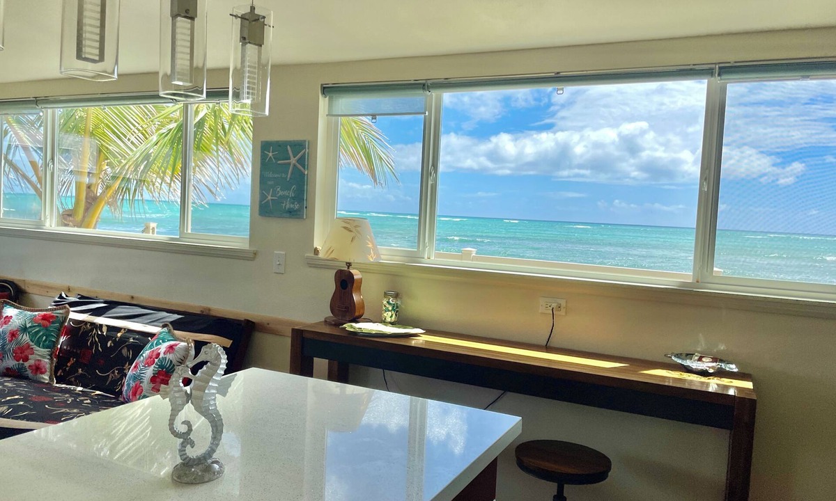 Ewa Cottage | Oceanfront house! Spectacular ocean vista with breathtaking views.