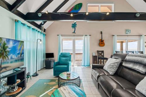 South Ponte Vedra Beach House | Oceanfront Large Deck Seating & Gas Grill