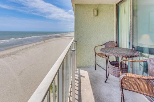 Myrtle Beach House | Oceanfront Myrtle Beach Condo with Resort Perks!