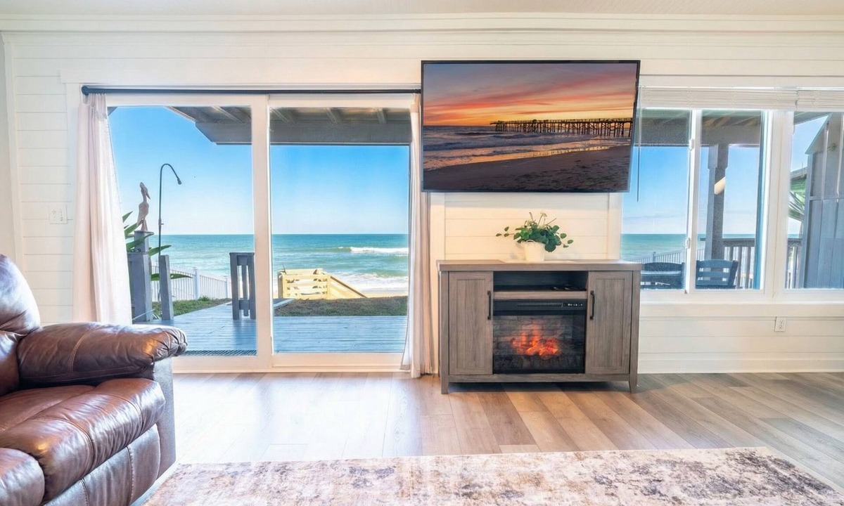 Flagler Beach House | Oceanfront Paradise/Private Beach/Sunrise Balcony