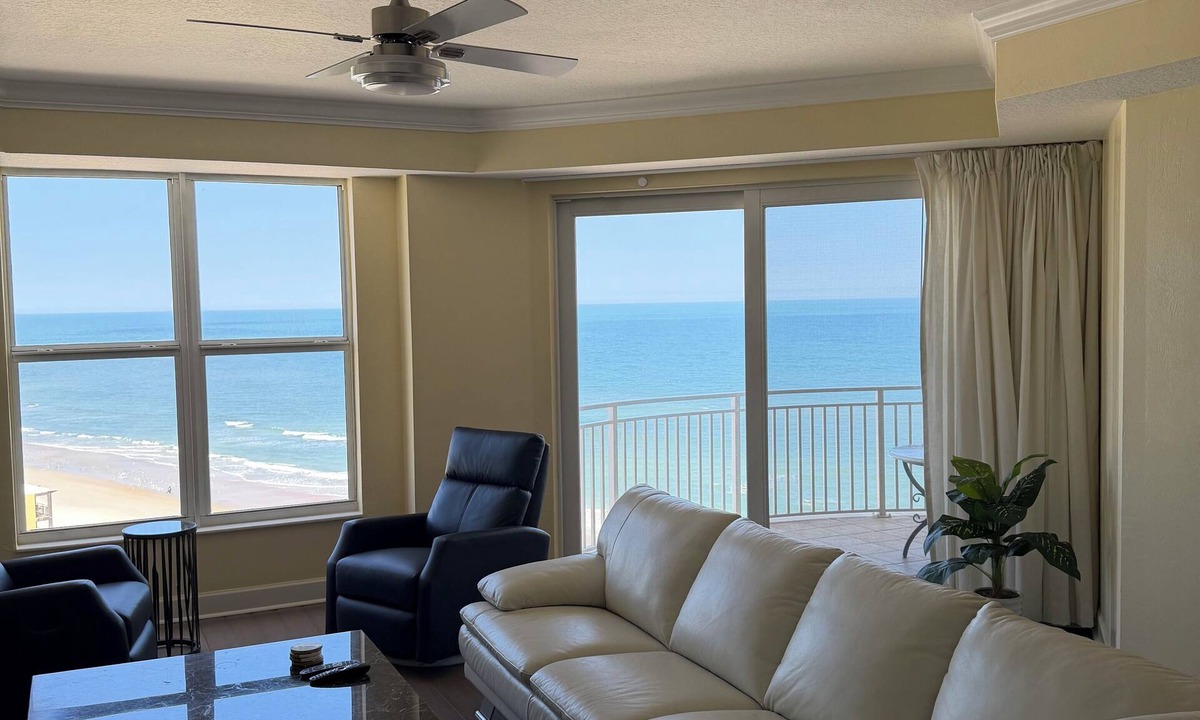 Daytona Beach Shores Apartment | Oceanfront Escape Beach Pool Resort