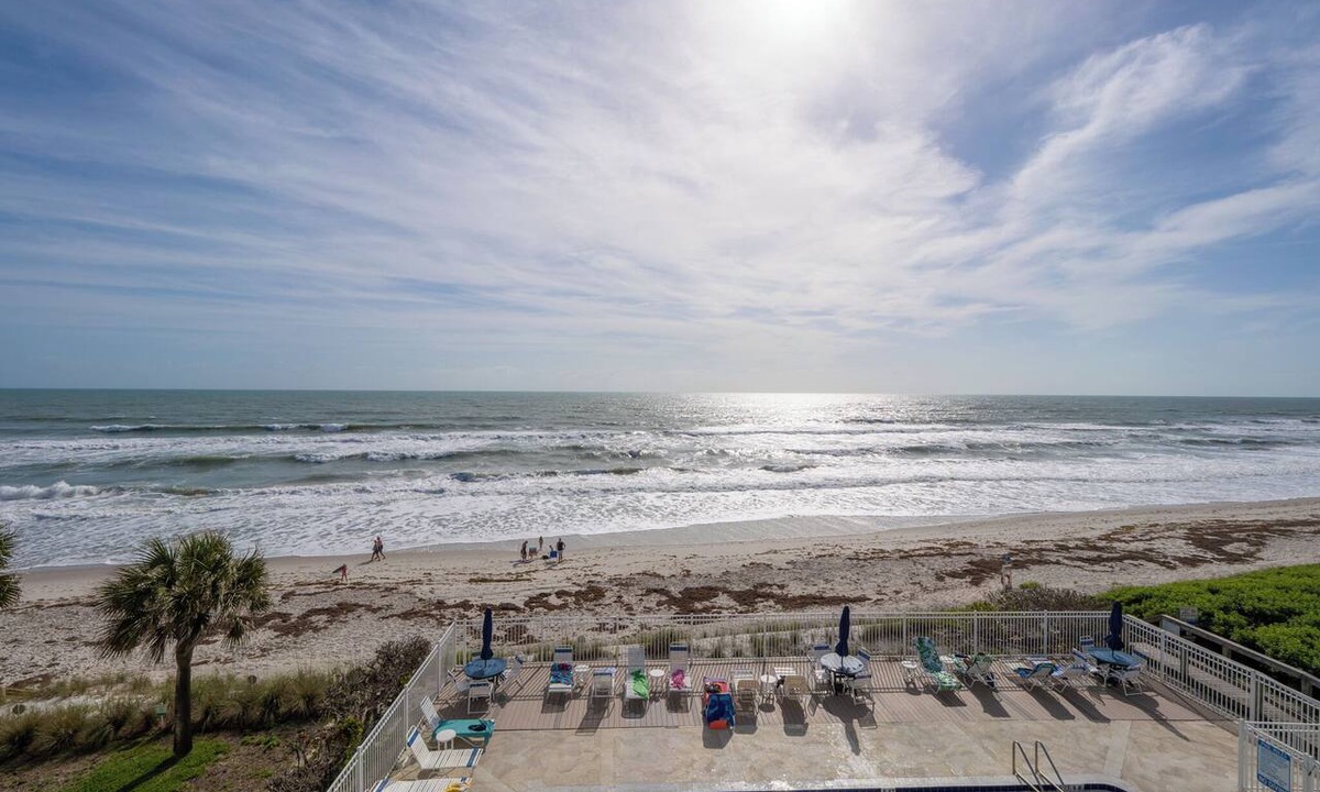 Indian Harbour Beach Condo | Oceanfront 2BR Condo with Amazing Ocean Views, #402