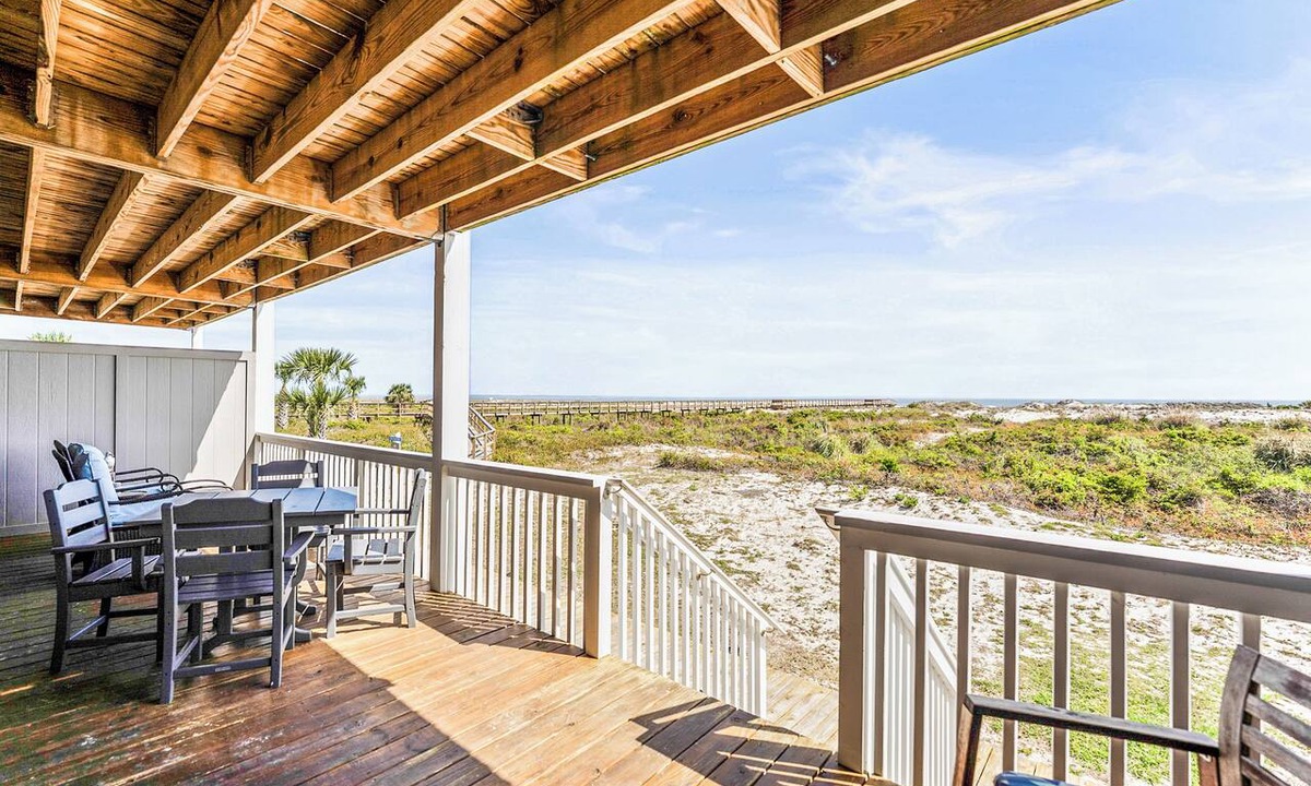 Oceanmarsh Subdivision Condo | Oceanfront St Helena Island Condo w/Beach Access!