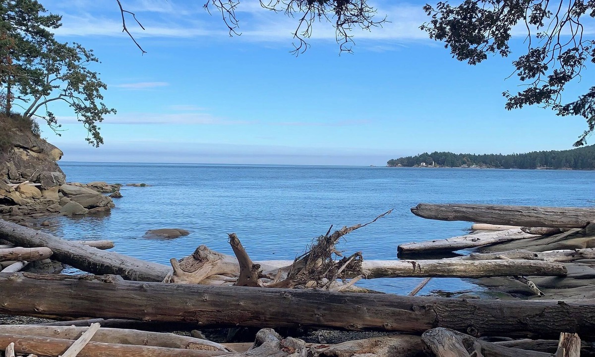Galiano House | Oceanfront Views, Full Kitchen, Wi-Fi ~ Where the Forest Meets the Ocean