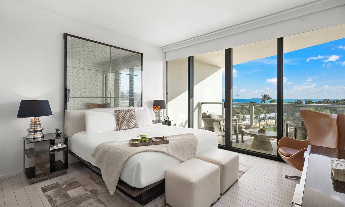 City Center Condo | Oceanview Private Home at W Hotel South Beach -0514