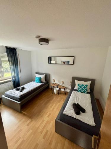 Michelfeld Apartment | OhPardon! MICHELFELD - Terrasse, Einzelbetten, Smart-TV