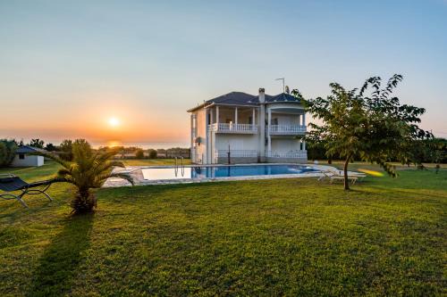 Litochoro Villa | Olympos Sunset Residence - Mountain and Sea View