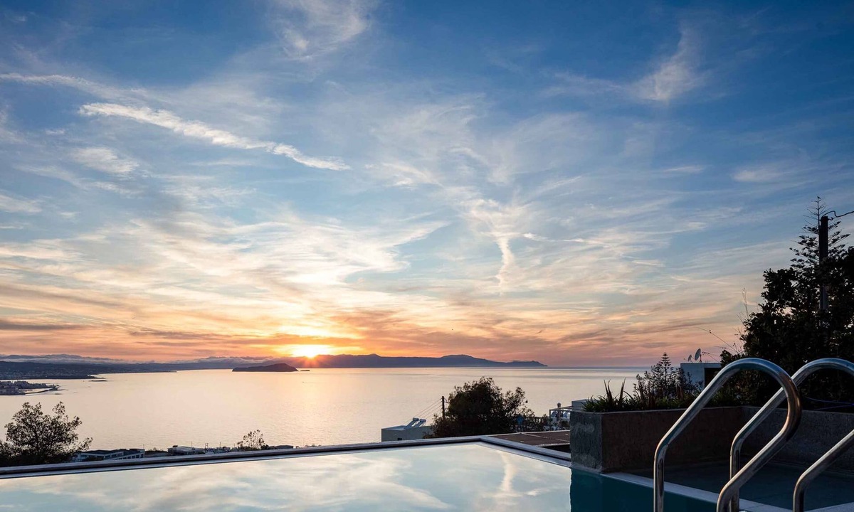 Chania Villa | Omnia Villa II - Heated Pool Dazzling Seaview