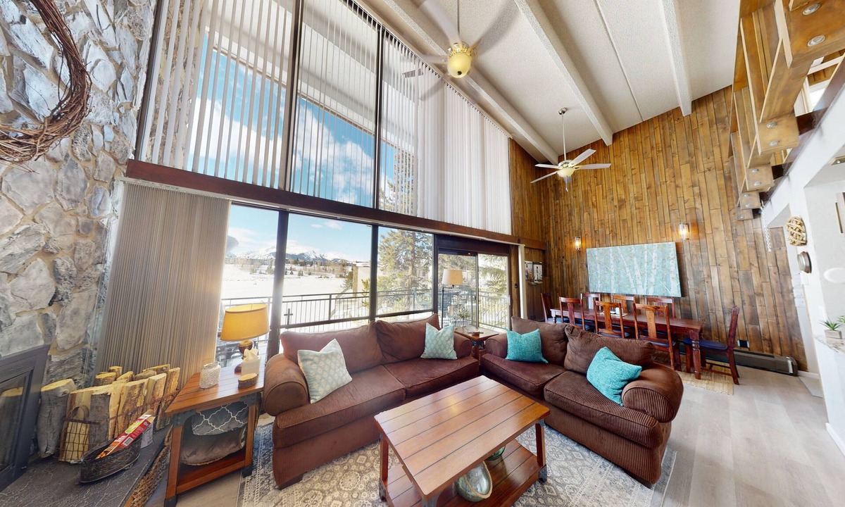 Dillon Condo | On Lake, WOW Views! Updated, Big Deck. Walk to Marina, Concerts, Events