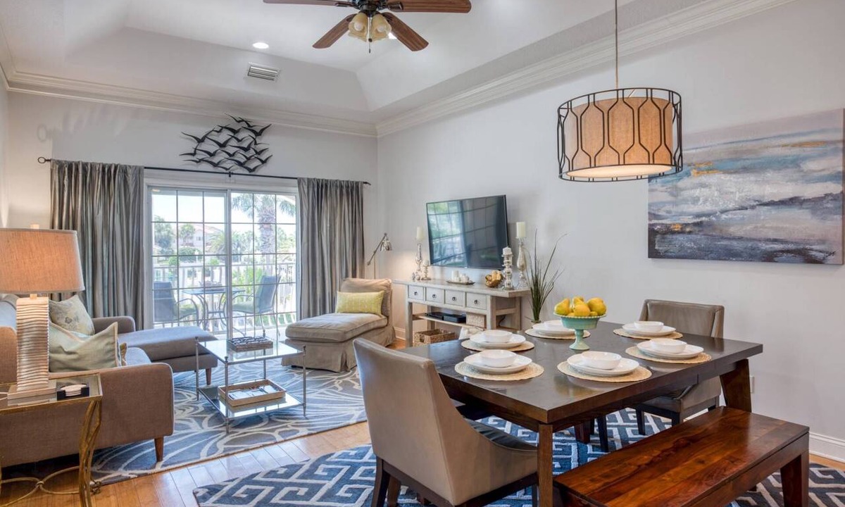 Butler Beach Condo | Only Steps to Beach! Fresh Decor, Pool, Tennis, 7 miles to Downtown, Garage, $300 in Free Tickets!