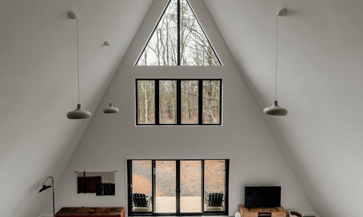 Round Top Cabin | Onyx A Frame - Secluded Mountain Escape
