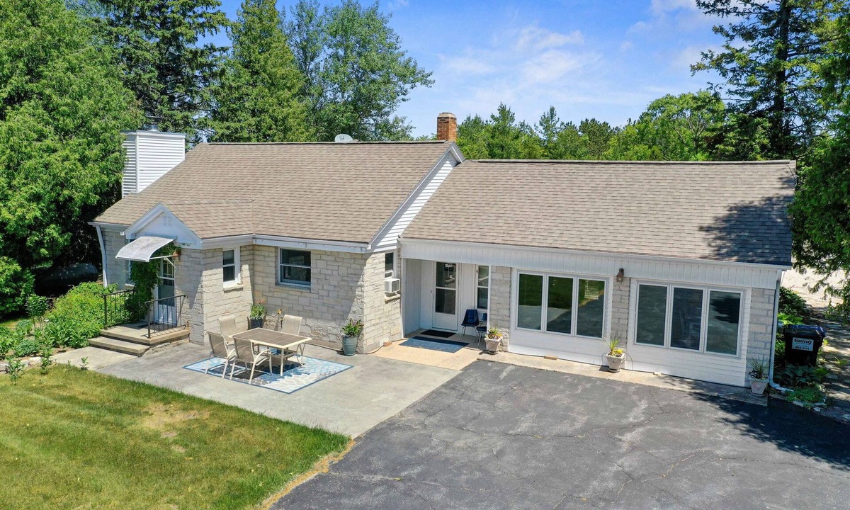 Fish Creek House | Orchard/Winery View, to an amazing market and winery in the heart of Door Count