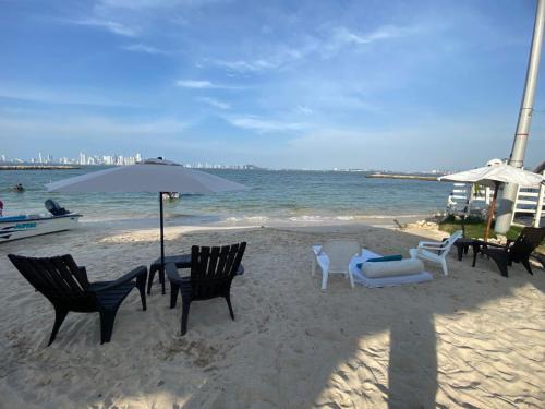 Tierra Bomba Island Apartment | Orilla beach house
