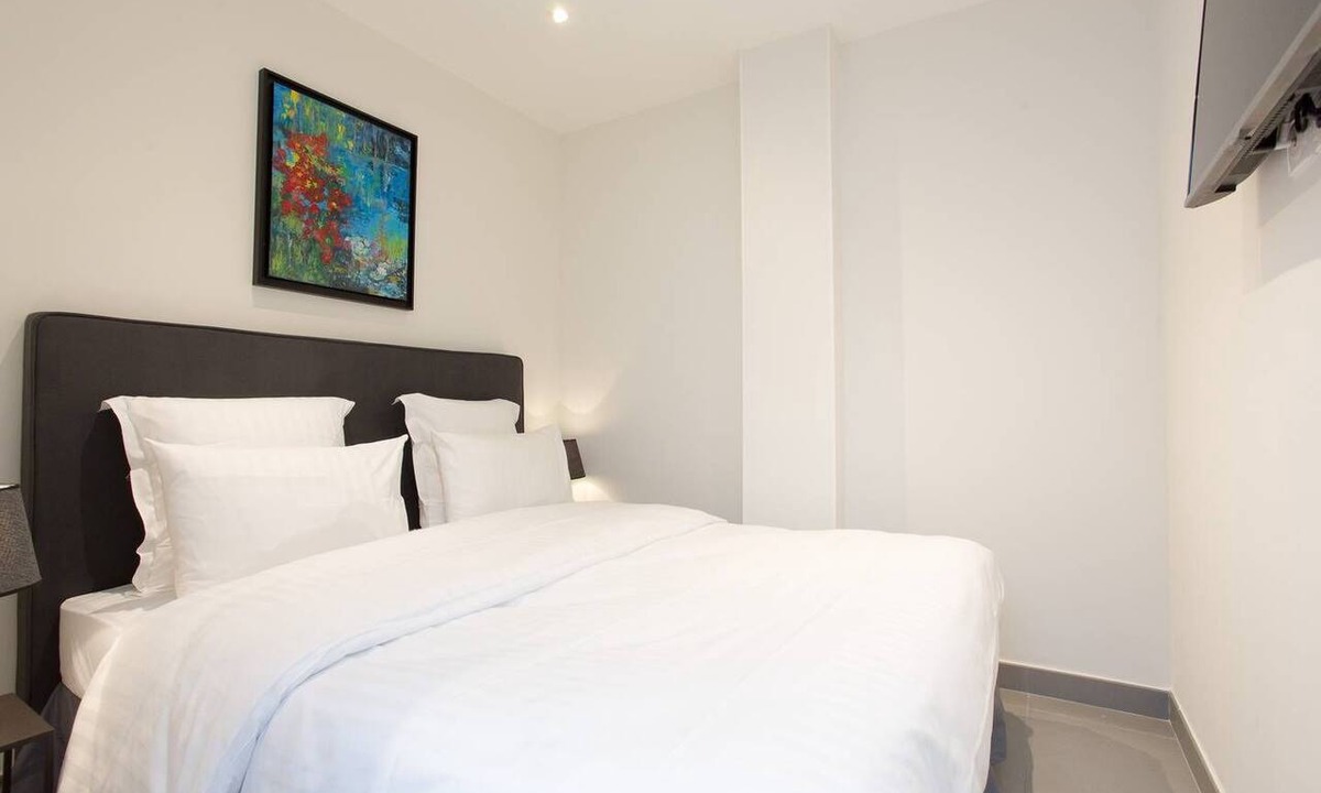 Cannes City Centre Apartment | Palais Miramar: 1 bed side sea view