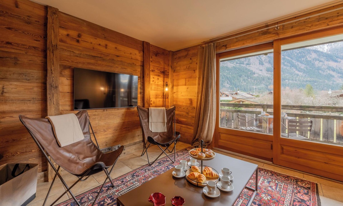 Les Praz-de-Chamonix Apartment | Panorama Mont-Blanc, Chamonix, France